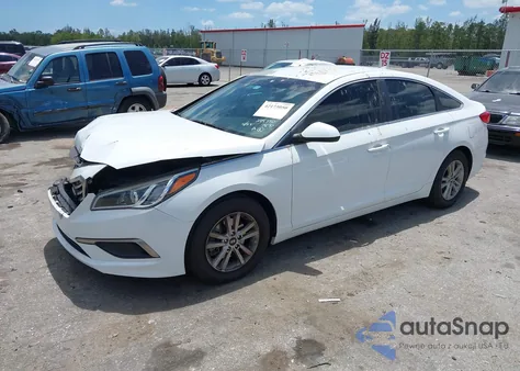 2016 Hyundai Sonata Se from USA, damaged, VIN 5NPE24AFXGH327870